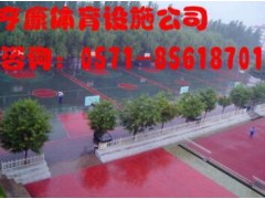 杭州塑胶篮球场价格塑胶我球场施工图2