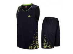 新品 篮球服套装男 夏 童装球衣定做 训练服背心印号图1