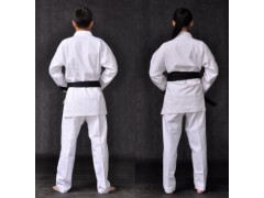 高品质纯棉空手道服 100%纯棉空手道服批发零售涤棉斜纹空手道服图2