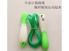 跃勇新款计数钢丝跳绳 健身瘦身跳绳 学生中考跳绳 机械计数跳绳图2
