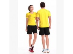 Y2086/7 9689 背心式球衣 黑色运动服 速干羽毛球服套装印号定制图2