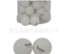 正品道勃尔 国际标准40MM 赛璐璐训练球 桶装乒乓球批发图3