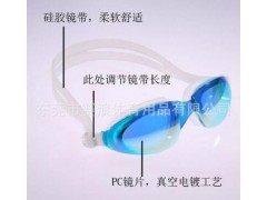 REVO真空电镀防雾大框成人泳镜 时尚造型 含镜盒包装 热销款图2