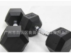 厂家直销专业包胶哑铃，广州金德康健身器材厂，四川健身器材图3