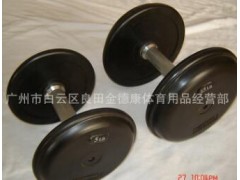 厂家直销专业包胶哑铃，广州金德康健身器材厂，四川健身器材图2