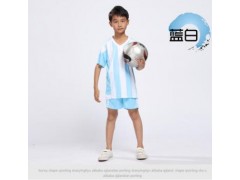 批发新品男款透气吸汗足球服 团队定做训练足球衣队服 印字号图2