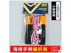 世纪曙光 计数 跳绳 健身运动器材男女学生中考专用跳绳图3