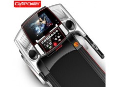 小型跑步机家用mp3电动跑步机静音跑步机功能可折叠健身器材批发图3