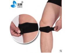 彩色双拉硅胶护髌骨带户外骑行登山护膝定制批发贴牌logo一件代发图2