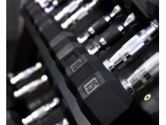 商用哑铃健身房哑铃5 10 20 30 40 50KG六角包胶固定哑铃图3