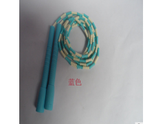跃动YD-101珠节花样跳绳学生表演训练广场健身耐磨竹节跳绳图2