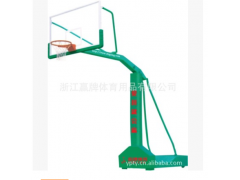 赢牌篮球架，移动式单臂篮球架，各大学校供应商图2