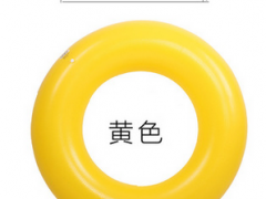加厚单色直径80cm橡胶泳圈图2