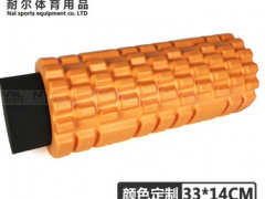 2合1瑜伽柱eva按摩滚筒健身泡沫轴空心实心狼牙筋膜棒专供亚马逊图2