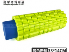 2合1瑜伽柱eva按摩滚筒健身泡沫轴空心实心狼牙筋膜棒专供亚马逊图3