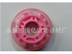 锦亿PU轮子 轮滑配件 溜冰鞋轮子 轮滑轮子6424 7024 厂家直销图2