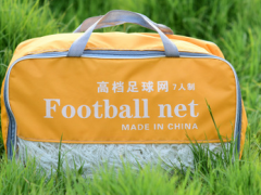 厂家直销足球网 涤纶含UV足球门网 定做聚乙烯足球网 笼式足球网图2