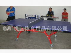 加工定制 SD-024双折彩虹移动式球台 室内折叠两用乒乓球台图3