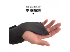 硬拉护掌 引体向上助力带 握力带男护手腕防滑单双杠橡胶训练图2