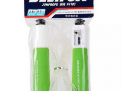 deli/得力F4103计数跳绳 泡棉海绵手柄跳绳 学生考试健身体育器材图2