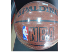 供应SPALDING斯伯丁官方旗舰店PU皮NBA彩色运球人室内外篮球图2