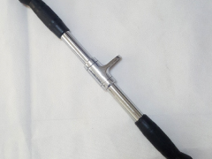 高位低位拉杆握把手 大型健身器材机械零件配件 优质钢材包胶手柄图3