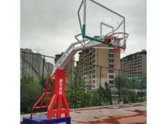 山东篮球架 彩色高档仿液压篮球架图1