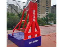 山东篮球架 彩色高档仿液压篮球架图3