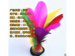 厂家批球发学生毽子儿童鹅毛比赛专用毽球天天特价大花毽子鸡毛毽子图3