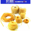 热销 透明黄色橡皮筋橡胶圈牛皮筋乳胶管 厂家直销批发