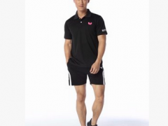 2018新款 乒乓球短袖运动套装蝴蝶 男图2