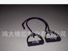 供应塑料旋转钩拉力绳\塑料把手拉力器\塑料把手拉力带图2