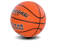 锐克达斯5学生训练幼儿园比赛橡胶橘色深沟学生训练耐磨吸汗篮球图2