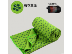 环保瑜伽铺巾防滑点塑瑜伽垫超细纤维吸汗 一件代发 送网包图2