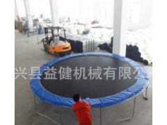 厂家直销各类型号蹦床，跳床结构为钢管，PP跳布，保护垫，安全网图3