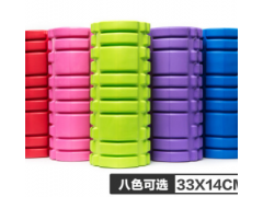 狼牙棒空心瑜伽柱EVA深度按摩棒肌肉放松滚筒瑜珈棒泡沫轴滚轴图2