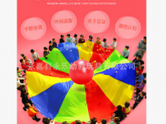 彩虹伞早教感统教具幼儿园体育儿童游戏亲子户外活动训练器材包邮图3