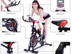 健身车 动感单车健身房 spin bike 运动器材 室内健身 工厂直销图3