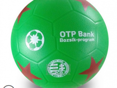 足球 PVC5号绿色环保球 体育健身22CM足球