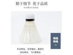 世纪曙光官方正品鹅毛耐打羽毛球成人青少年儿童比赛训练专业球图2