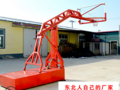 昊峰体育手动电动液压箱式篮球架室内外移动标准户外成人比赛球架图3