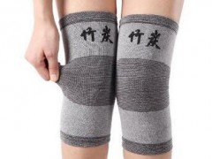 羽毛球运动护膝 竹炭纱竹炭保暖护膝图2