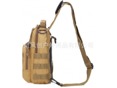 亚马逊爆款军迷战术胸包迷彩单肩休闲挎包汉堡胸包户外骑行胸挂包图3