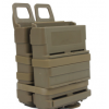 7.62战术双联工具盒 户外多功能附件盒 腰包背心快拔盒战术装备