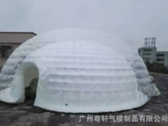 厂家直销充气透明帐篷户外野营帐篷泡泡屋充气圆形透明帐篷可定做图2