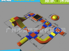 大型水上移动乐园 水上冲关 大型户外充气障碍闯关组合等支持定制图2