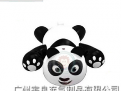 充气熊猫岛充气水晶宫透明鲸鱼岛乐园淘气堡百万海洋球大蓝鲸玩具图3