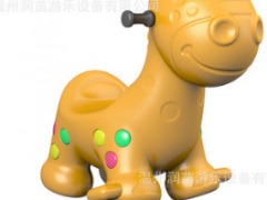 幼儿园摇马公园小区游乐场儿童弹簧摇马儿童游乐设备户外木马图2