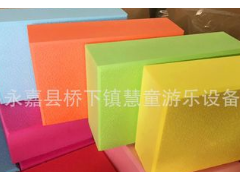 4分之1圆儿童感统训练1/4圆四分之一圆平衡板平衡圆波浪独立桥幼儿园活动区角区域建构区早教玩具*软体EVA大块积木砖泡沫砖块图3