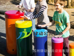 不锈钢音乐彩色桑巴鼓 传声筒 打击铜鼓乐器 管状乐器 手拍鼓图3